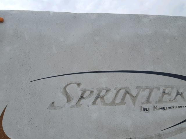 4YDT3102581532875 - 2008 KEYSTONE SPRINTER WHITE photo 9