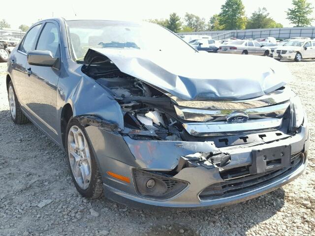 3FAHP0HA5BR187451 - 2011 FORD FUSION SE BLUE photo 1