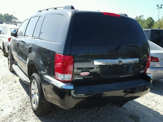 1A8HX582X8F120505 - 2008 CHRYSLER ASPEN LIMI 黑色 照片 3