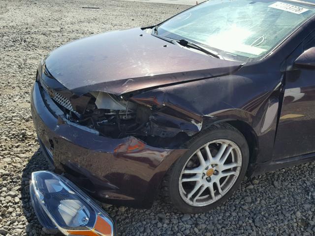 JTKDE167590281120 - 2009 TOYOTA SCION TC 栗色 照片 9