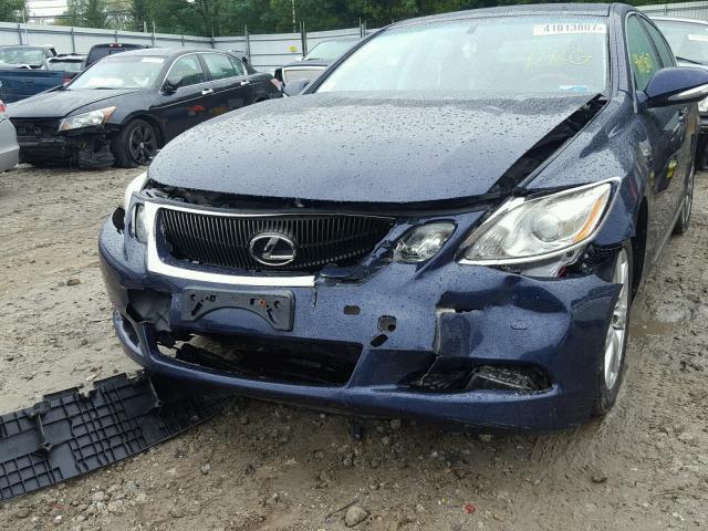 JTHCE1KS9A0026003 - 2010 LEXUS GS 350 BLUE photo 9