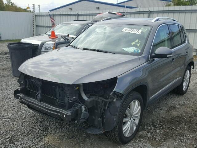 WVGBV7AX5GW508353 - 2016 VOLKSWAGEN TIGUAN S GRAY photo 2