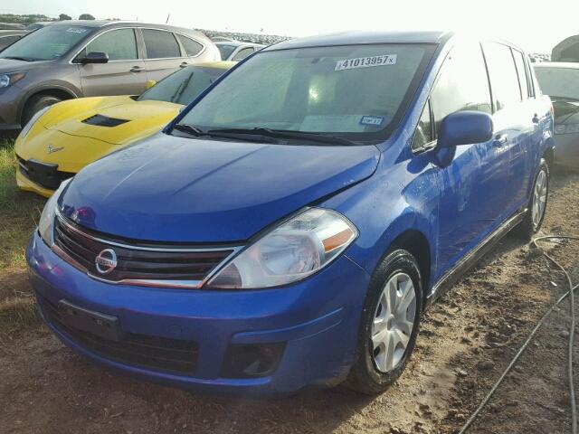 3N1BC1CP7CK282099 - 2012 NISSAN VERSA S BLUE photo 2