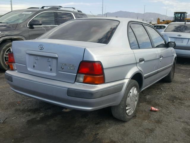 JT2BC52L7V0245074 - 1997 TOYOTA TERCEL CE SILVER photo 4