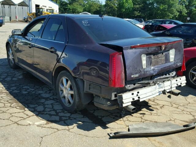 1G6DC67AX60124847 - 2006 CADILLAC STS BLACK photo 3