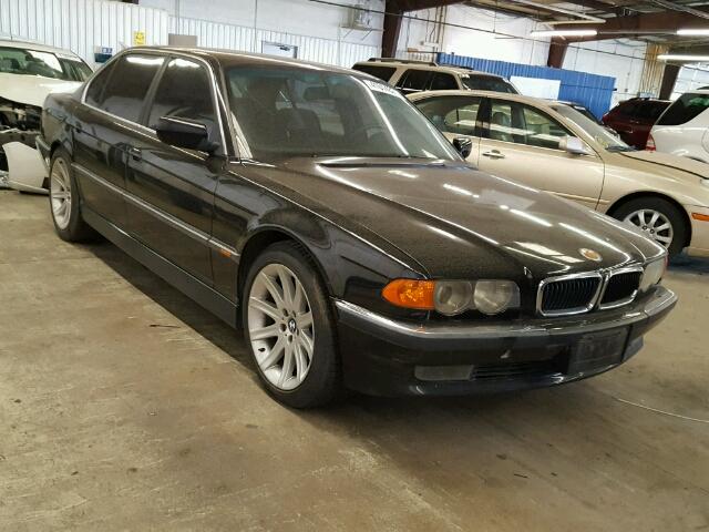 WBAGH8338XDP00098 - 1999 BMW 740 IL BLACK photo 1