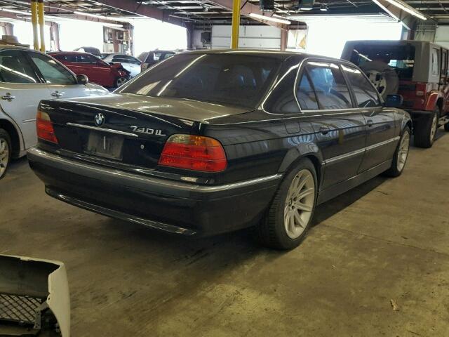 WBAGH8338XDP00098 - 1999 BMW 740 IL BLACK photo 4