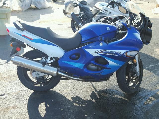 JS1GN79AX52101931 - 2005 SUZUKI GSX600 F BLUE photo 9