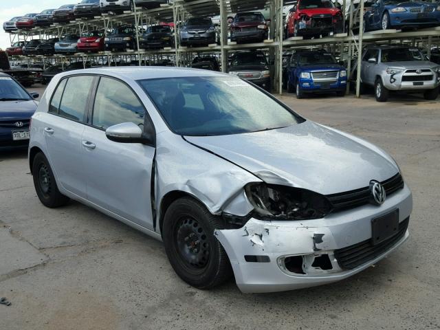 WVWDB7AJXCW040406 - 2012 VOLKSWAGEN GOLF SILVER photo 1