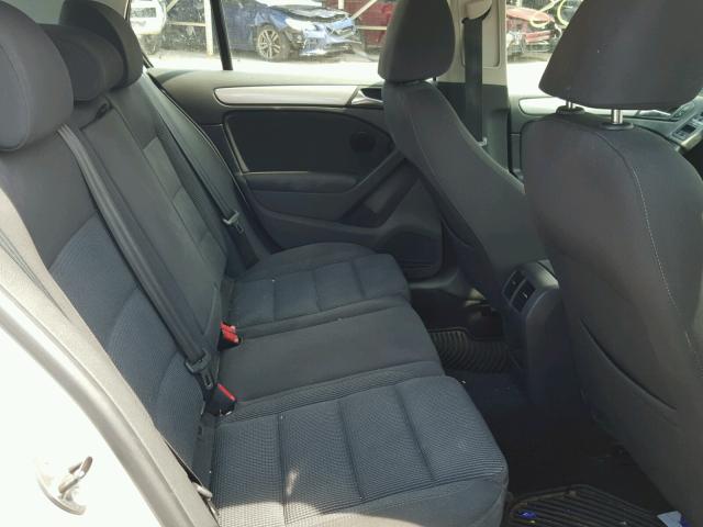 WVWDB7AJXCW040406 - 2012 VOLKSWAGEN GOLF SILVER photo 6