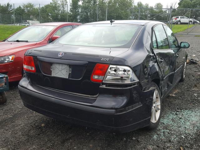 YS3FD49Y071139170 - 2007 SAAB 9-3 2.0T BLACK photo 4