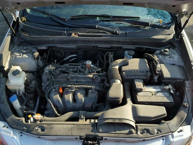 5NPEB4AC4CH440911 - 2012 HYUNDAI SONATA GLS SILVER photo 7