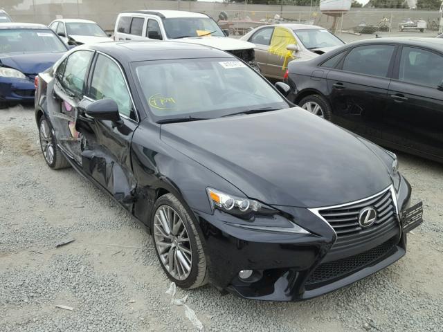 JTHBE1D2XE5001676 - 2014 LEXUS IS BLACK photo 1