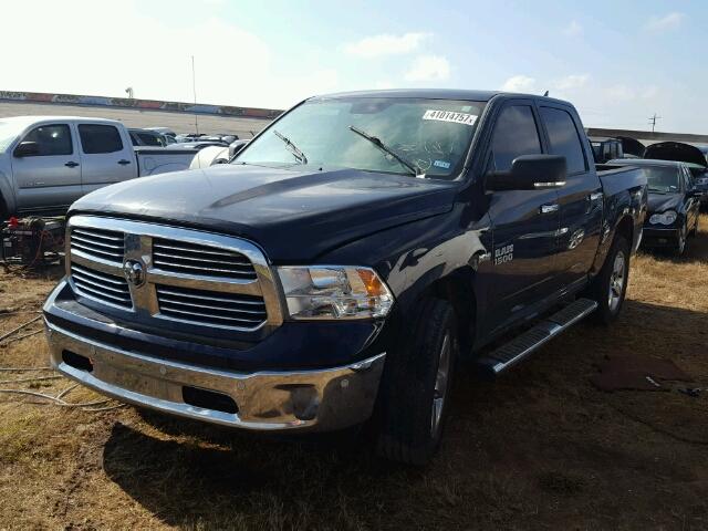 1C6RR7LT9FS769175 - 2015 RAM 1500 SLT BLUE photo 2