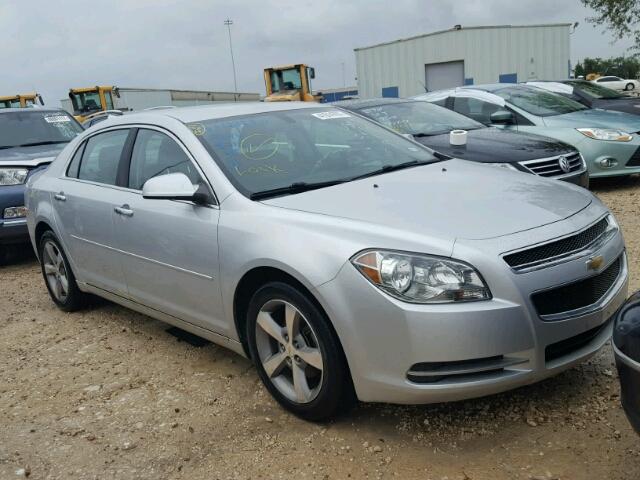 1G1ZC5EU5CF117333 - 2012 CHEVROLET MALIBU SILVER photo 1