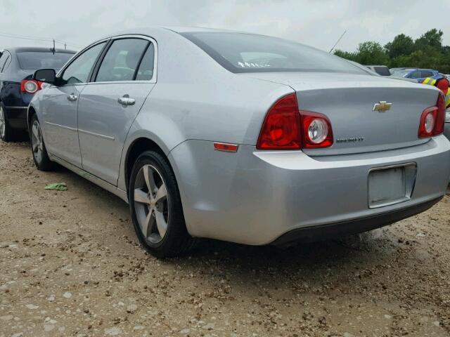 1G1ZC5EU5CF117333 - 2012 CHEVROLET MALIBU SILVER photo 3