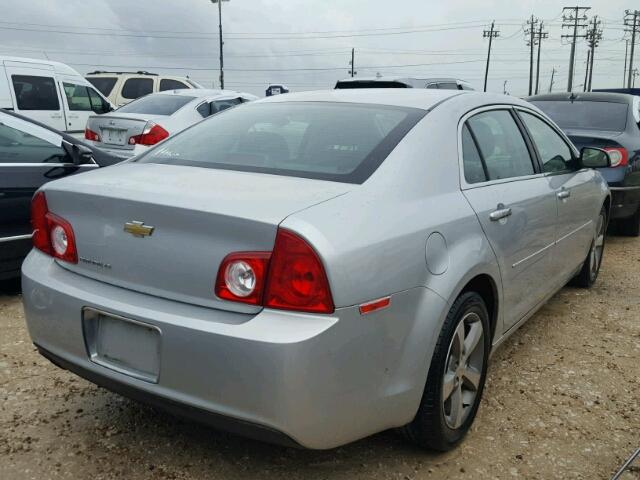 1G1ZC5EU5CF117333 - 2012 CHEVROLET MALIBU ვერცხლისფერი ფოტო 4