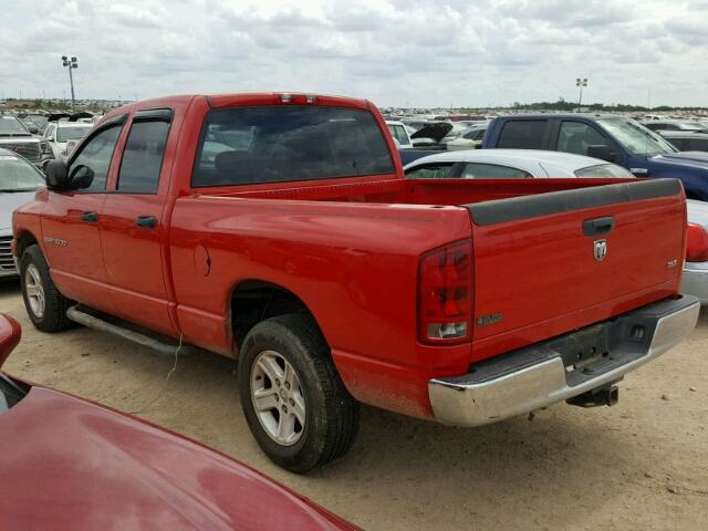 1D7HA18N56S627866 - 2006 DODGE RAM 1500 S RED photo 3