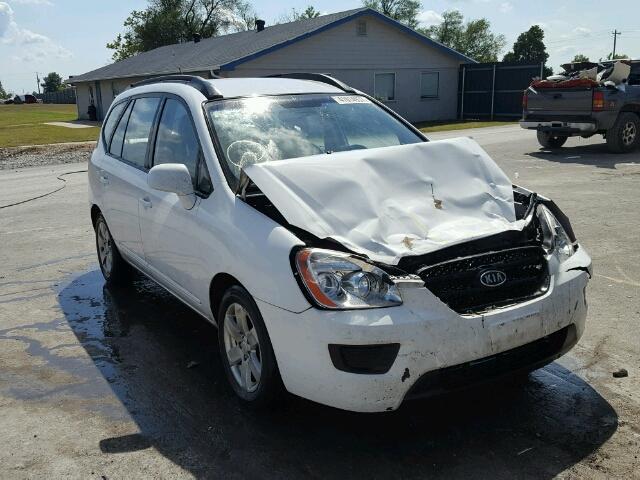 KNAFG526187159727 - 2008 KIA RONDO LX WHITE photo 1