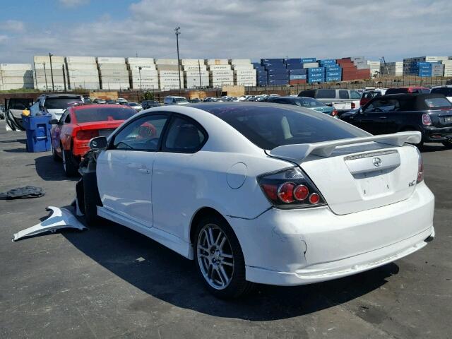 JTKDE167690300256 - 2009 TOYOTA SCION TC 白色 照片 3