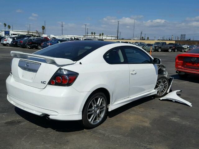 JTKDE167690300256 - 2009 TOYOTA SCION TC 白色 照片 4