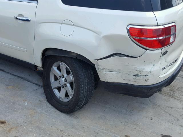 5GZER23768J296730 - 2008 SATURN OUTLOOK XR თეთრი ფოტო 10