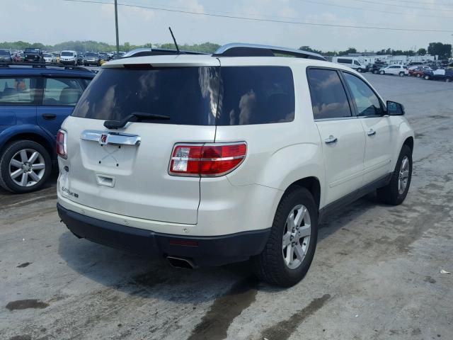 5GZER23768J296730 - 2008 SATURN OUTLOOK XR თეთრი ფოტო 4