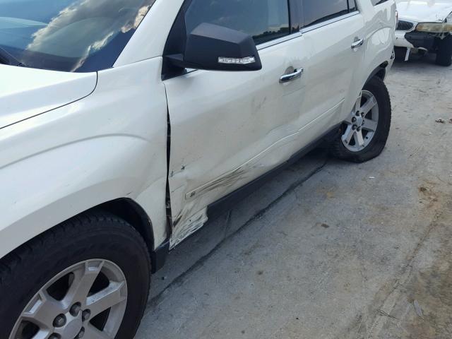 5GZER23768J296730 - 2008 SATURN OUTLOOK XR თეთრი ფოტო 9