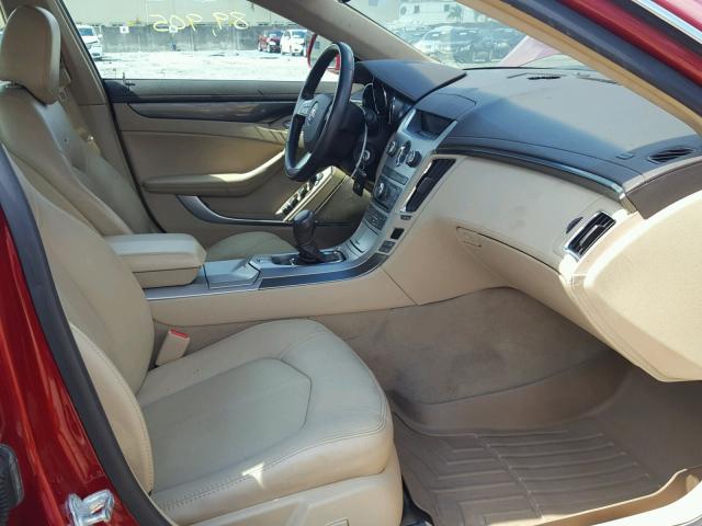 1G6DL5ED0B0105774 - 2011 CADILLAC CTS PERFOR Rot Foto 5