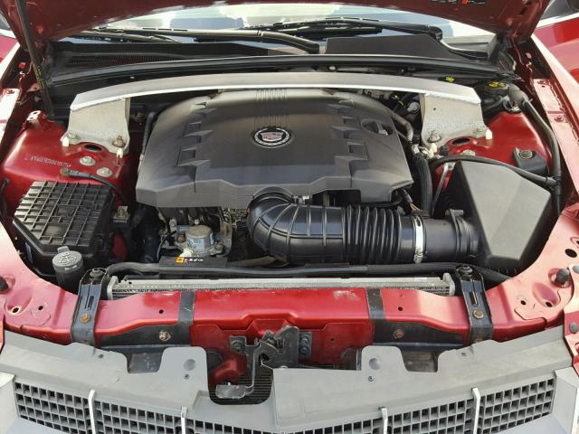 1G6DL5ED0B0105774 - 2011 CADILLAC CTS PERFOR RED photo 7