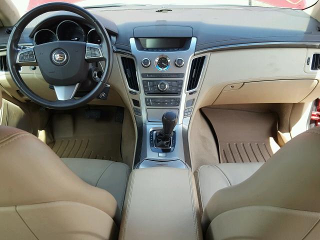 1G6DL5ED0B0105774 - 2011 CADILLAC CTS PERFOR Rot Foto 9