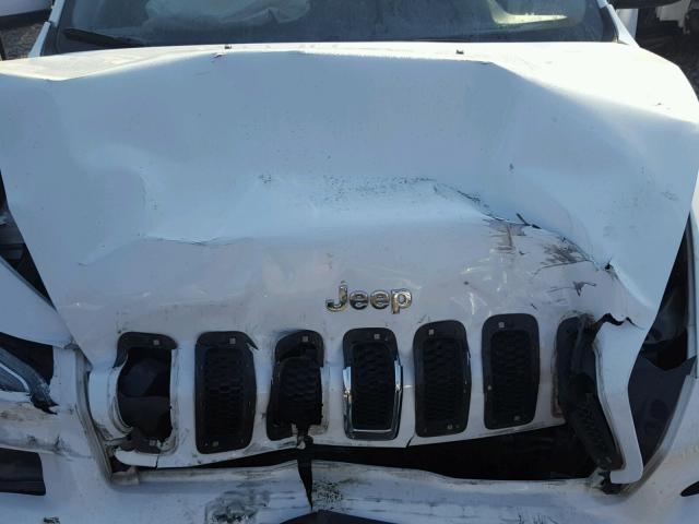 1C4PJMDS4EW145917 - 2014 JEEP CHEROKEE L WHITE photo 7