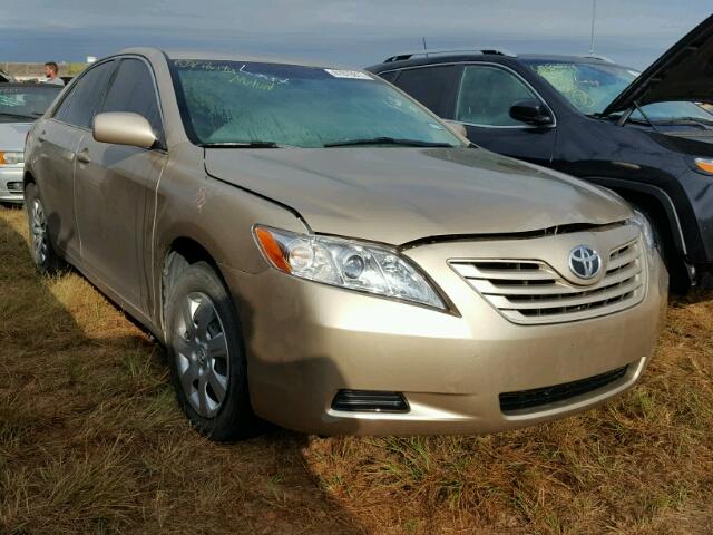 4T4BE46K49R058775 - 2009 TOYOTA CAMRY BASE GOLD photo 1