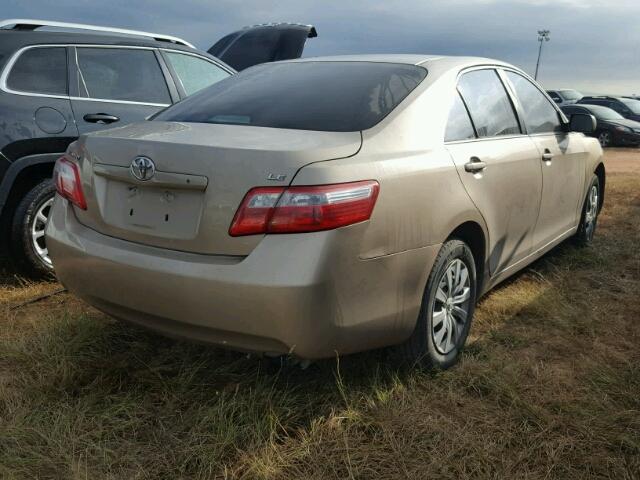 4T4BE46K49R058775 - 2009 TOYOTA CAMRY BASE GOLD photo 4