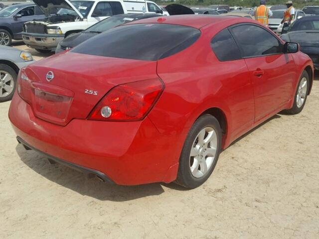 1N4AL24E08C104680 - 2008 NISSAN ALTIMA RED photo 4