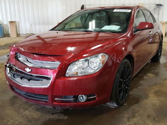1G1ZK57739F233682 - 2009 CHEVROLET MALIBU LTZ 栗色 照片 2