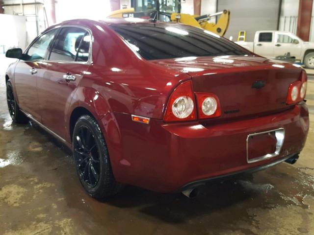 1G1ZK57739F233682 - 2009 CHEVROLET MALIBU LTZ 栗色 照片 3