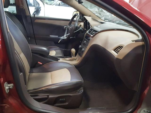 1G1ZK57739F233682 - 2009 CHEVROLET MALIBU LTZ 栗色 照片 5