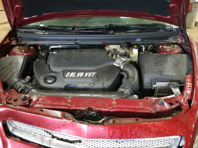 1G1ZK57739F233682 - 2009 CHEVROLET MALIBU LTZ 栗色 照片 7