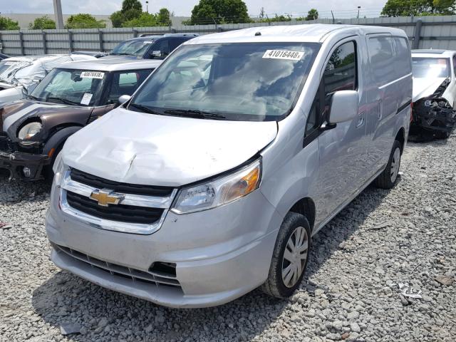 3N63M0YN3HK708018 - 2017 CHEVROLET CITY EXPRE SILVER photo 2