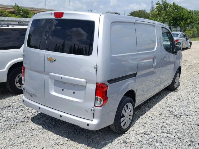 3N63M0YN3HK708018 - 2017 CHEVROLET CITY EXPRE SILVER photo 4