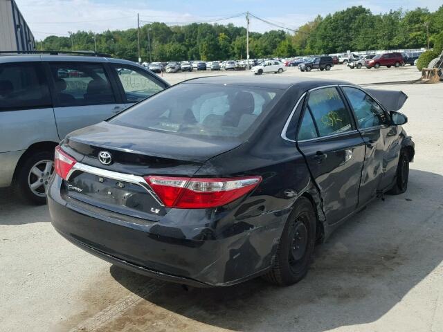 4T1BF1FK2GU142547 - 2016 TOYOTA CAMRY BLACK photo 4