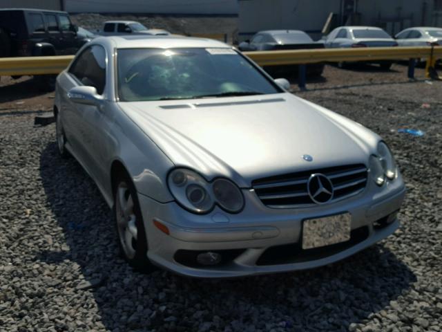 WDBTJ75J14F073786 - 2004 MERCEDES-BENZ CLK 500 SILVER photo 1