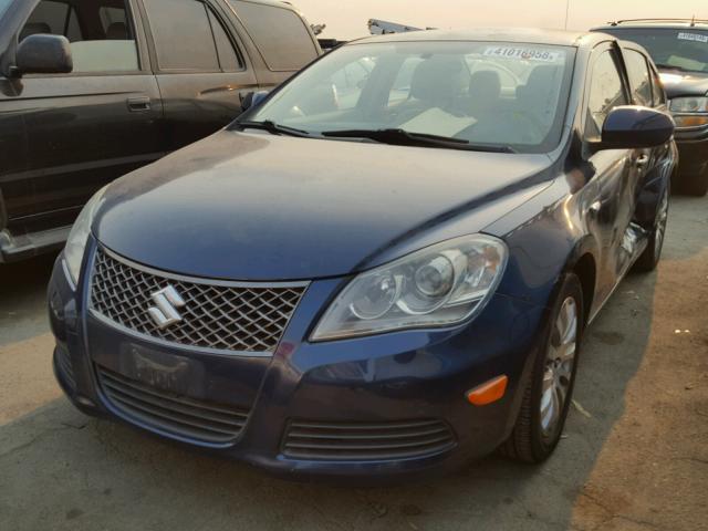 JS2RF9A32A6100592 - 2010 SUZUKI KIZASHI SE BLUE photo 2