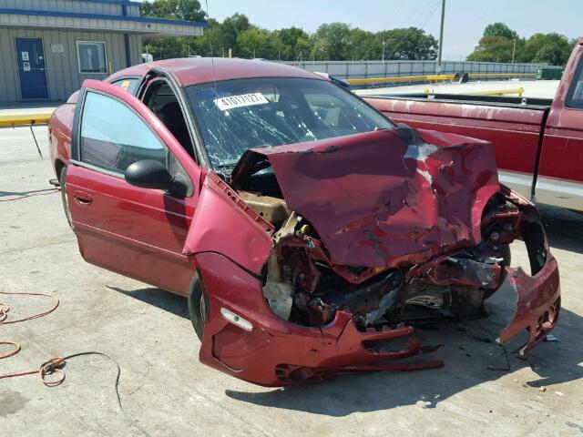 1B3ES56C43D230993 - 2003 DODGE NEON SXT RED photo 1