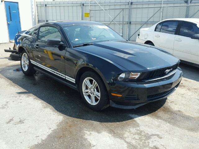 1ZVBP8AMXC5284679 - 2012 FORD MUSTANG BLACK photo 1
