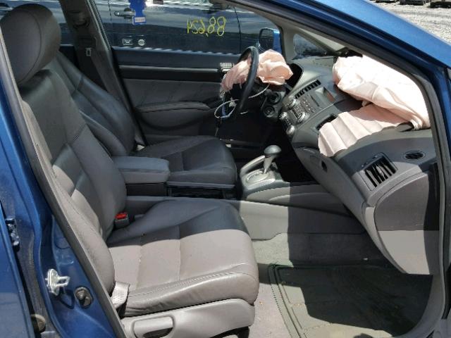 19XFA1F90AE061022 - 2010 HONDA CIVIC EXL 蓝色 照片 5