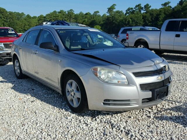 1G1ZG57BX8F263024 - 2008 CHEVROLET MALIBU LS SILVER photo 1