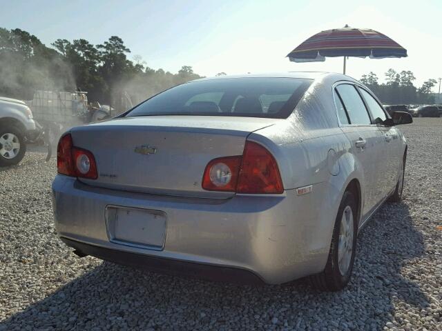 1G1ZG57BX8F263024 - 2008 CHEVROLET MALIBU LS SILVER photo 4