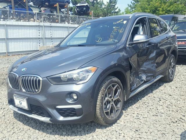 WBXHT3C38J5K27204 - 2018 BMW X1 XDRIVE2 GRAY photo 2